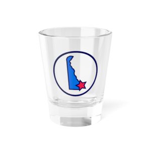Delaware State Shot Glass – 1.5oz of Souvenir Style & Celebration