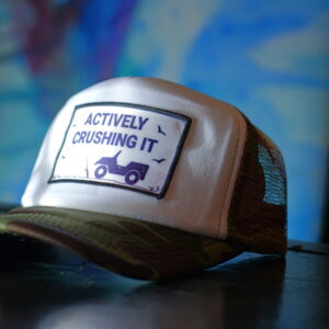 Actively Crushing It Foam Camo Hat